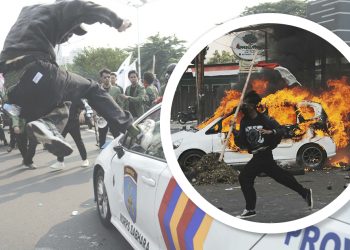 Li Endonezyayê hêrs zêde dibe: Xwendekar û gel daketin kolanan