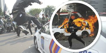 Li Endonezyayê hêrs zêde dibe: Xwendekar û gel daketin kolanan