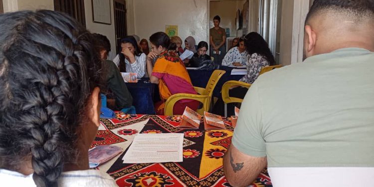 Li Heseke bi pêşengtiya ciwanan manîfestoyê Rêber Apo tê nîqaş kirin