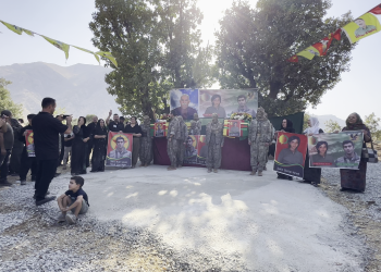 Cenazeyên Şehîd Bêrîtan Amed û Şehîd Çiya Rizgar li Qendîlê hatin veşartin