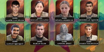 HPG-NRÇ’ê 8 şehîd bi bîr anîn