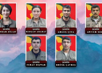 HPG-NRÇ’ê 6 gerîlayên şehîd bûn bi rêzdarî bi bîr anî