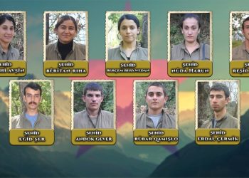 HPG-NRÇ’ê 9 gerîlayên şehîd bi rêzdarî bi bîr anî