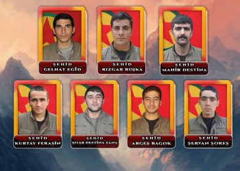 HPG-NRÇ’ê 7 gerîlayên li Herêmên Parastinê yên Medyayê şehîd bûne bi bîr anî