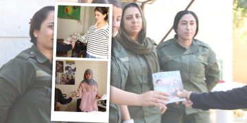 Yekitiya Jinên Ciwan ên Dirbesiyê kovara “Silava” belav kirin