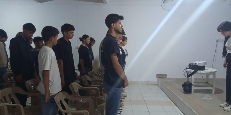 Bi pêşengtiya Meclîsa Jinên Ciwan ê Mexmûr ve Şehîd Bêrîtan hate bi bîranîn