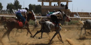 Li Reqa pêşbîrka hespan