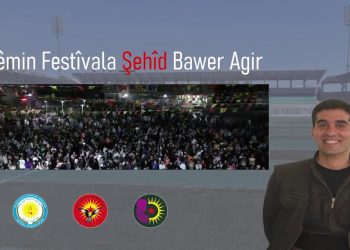 Desteya Ciwanan û Werzîşê ya herêma Firatê Festîvala Şehîd Bawer Agir lidar dixin