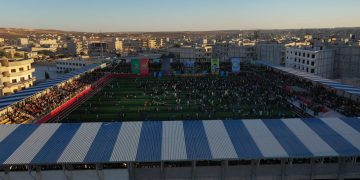 6’emîn Festîvala Şehîd Bawer Agir li Stadyuma nû destpê kir