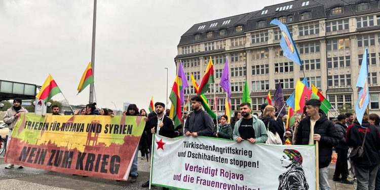 TCŞ Hamburg: “Em ê berxwedana gelê xwe li Ewropayê hembêz bikin û bibin dengê têkoşîna azadiyê”