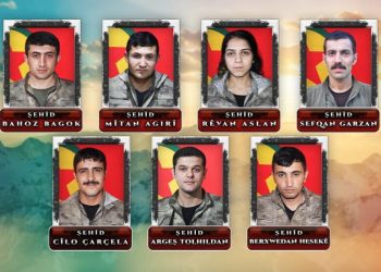 HPG-NRÇ’ê nasnameya 7 gerîlayên şehîd eşkere kir