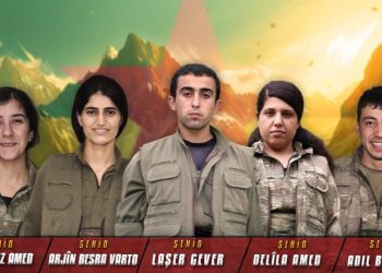 HPG-NRÇ’ê nasnameya 5 şehîdan eşkere kir