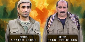 HPG NRÇ’ê pêşengên Tevgera Apoyî Sabrî Tendûrek û Masîro Xabûr bi hurmet bi bîr anî