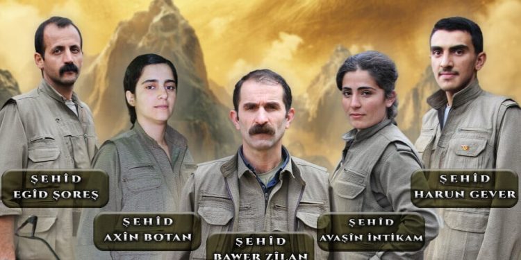 HPG: Em şehîdên xwe yên têkoşîna sala 2020’an bi rêzdarî bi bîr tînin