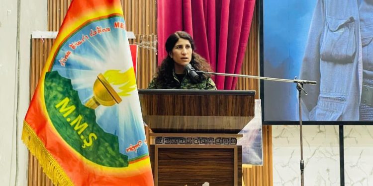 Bi pêşengtiya Ciwanên Şoreşger û Malbatên Şehîdan ên Kobanê şehîdên Mijdarê hatin bibîranîn