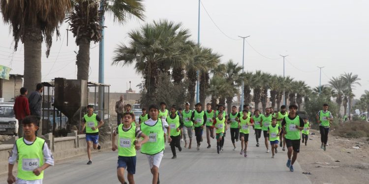 Reqa bi Hevkariya Encûmena Werzîşê Maratona Ciwanan a Mezin Li Darxist