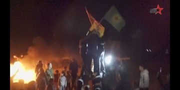 Îro li bajarê Qamişlo li taxa tarteb ya Efrîniya şahiyek ji bo 27 mijdarê hat darxistin