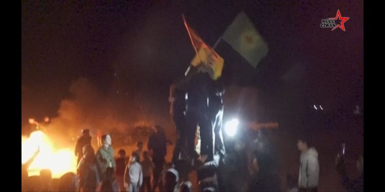 Îro li bajarê Qamişlo li taxa tarteb ya Efrîniya şahiyek ji bo 27 mijdarê hat darxistin