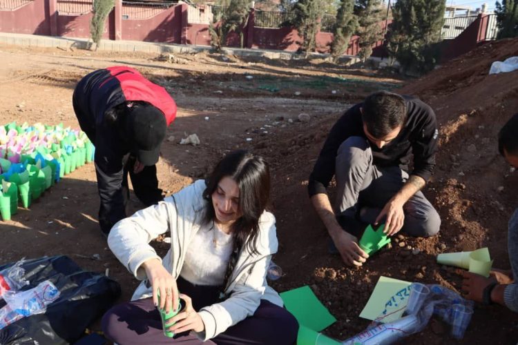 10,500 mûm li Goristana Şehîdan li Qamîşloyê hatin vêxistin