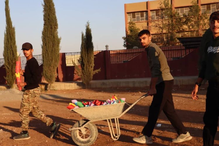 10,500 mûm li Goristana Şehîdan li Qamîşloyê hatin vêxistin