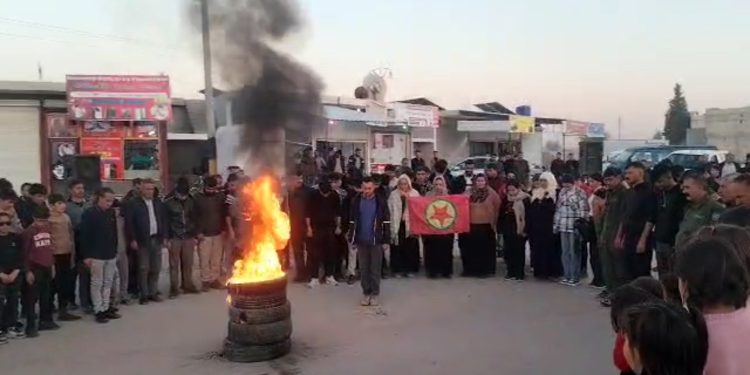 Bi pêşengtiya ciwanan, salvegera 47’emîn a PKK li gundên Kobanê tê pîroz kirin