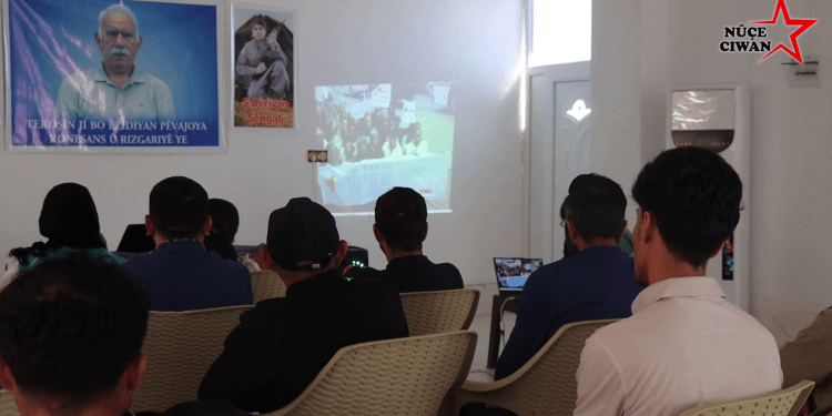 Yekîtiya Jinên Ciwan ên Şengal Semînerek ser 25’ê Mijdarê Lidar Xist