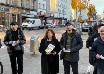 Serdanên Ciwanên NRW ji bo vexwendina meşa 8’ê Mijdarê