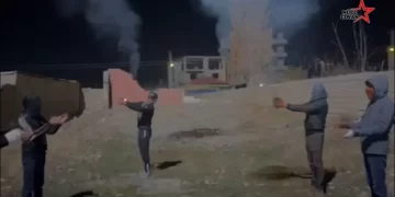 Pîrozbahiya 27’ê Mijdarê bi Fîşekên Hewayî li Wan Düzyol’ê