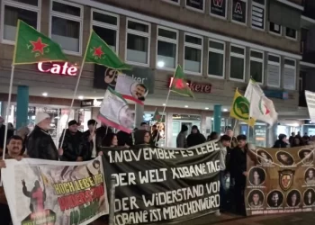 TCŞ NRW Roja Kobanê ya Cîhanê silav kir