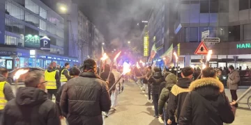 Meşa Meşaleyî ji aliyê Ciwanên NRW