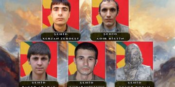 HPG’ê 5 Gerîlayên Sala 2019’an Şehîd Bûne, Bi Bîr Anî