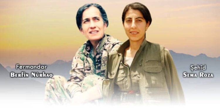 PAJK: Hevrê Berfîn û Sema Her Tim Pêşengiya Têkoşîna Azadiya Jinan Kirin