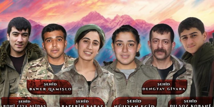 HPG Şehîdên Zapê Bi Bîr Anî