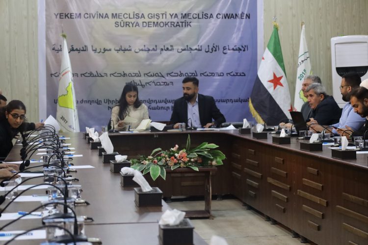 Meclîsa Ciwanên Demokratîk a Sûriyeyê damezrandina xwe ragihand