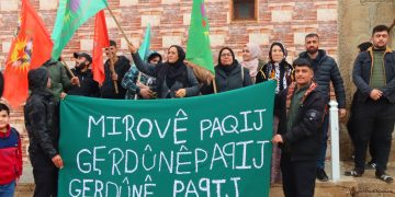 Tevgera Ciwanên Şoreşger û Yekîtiya Jinên Ciwan ên Qamişlo Hemleya Paqijî Dan Destpêkirin