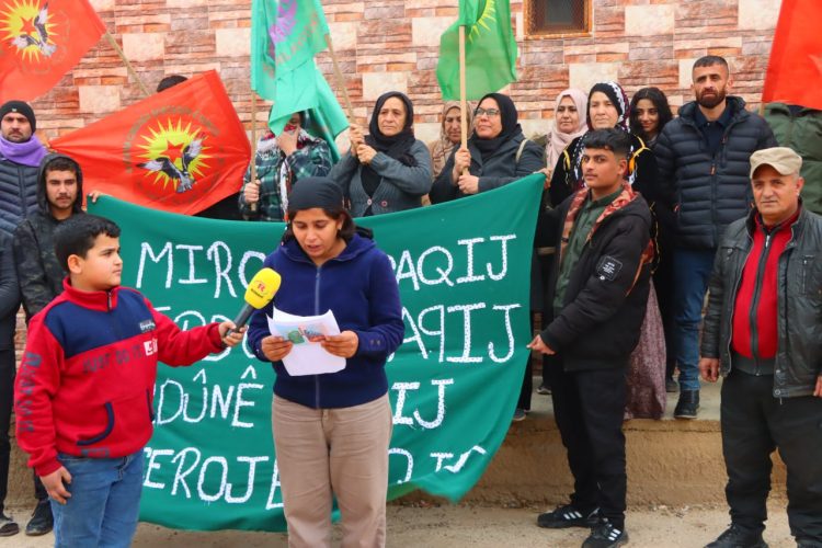 Tevgera Ciwanên Şoreşger û Yekîtiya Jinên Ciwan ên Qamişlo Hemleya Paqijî Dan Destpêkirin