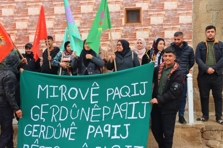 Tevgera Ciwanên Şoreşger û Yekîtiya Jinên Ciwan ên Qamişlo Hemleya Paqijî Dan Destpêkirin