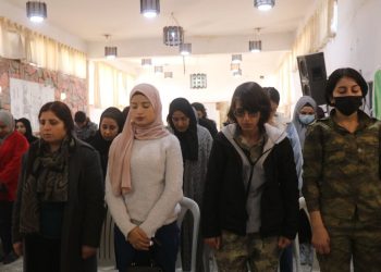 Yekîtiya Jinên Ciwan li Kantona Reqayê Civîna Xwe ya Salane Dar Xist