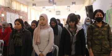 Yekîtiya Jinên Ciwan li Kantona Reqayê Civîna Xwe ya Salane Dar Xist