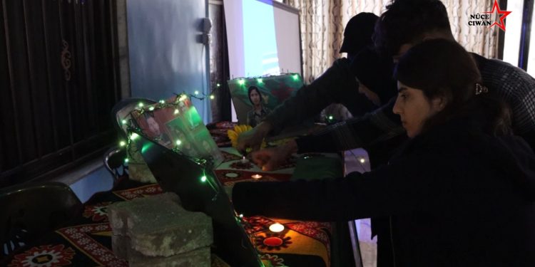 Yekîtiya Jinên Ciwan li Qamîşloyê Çalakiyek Bîranînê Darxist