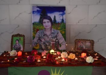 Ciwanên Dirbêsiyê şehîd Berçem Kobanê bi bîr anî