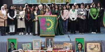 Yekîtiya Jinên Ciwan a Kantona Cizîrê Konferansa Jin û Rêbertî Lidarxist