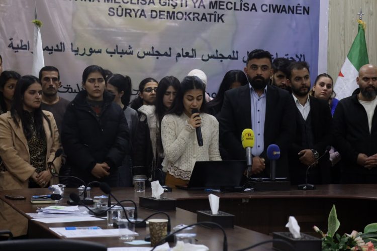 Meclîsa Ciwanên  Sûriyeya Demokratîk Civina Xwe bi Daxuyaniya Dawî Xilas Kirin