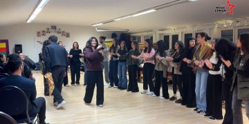 Ciwanên Kurd li Frankfurtê di Çalakiyeke Çandî de Hatin Gel Hev