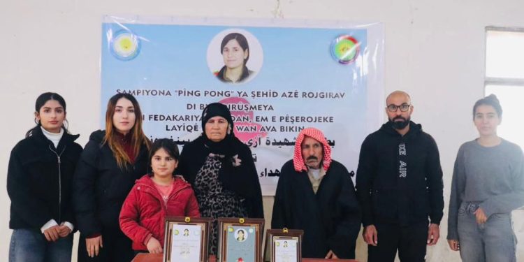 Li Kobanê “Turnoveya Şehîd Azê Rojgirav” pêk hat