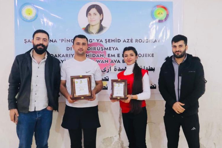 Li Kobanê “Turnoveya Şehîd Azê Rojgirav” pêk hat