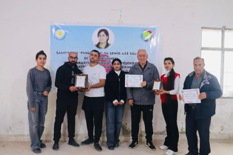 Li Kobanê “Turnoveya Şehîd Azê Rojgirav” pêk hat