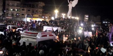 Kobanê bi hêrs pêşwaziya Şehîd Ziyad Helebê kir