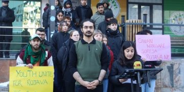 Ciwanên Enternasyonalîst Ji Bo Rojava Got: Tu Sînor Nikarin Me Bidin Sekinandin