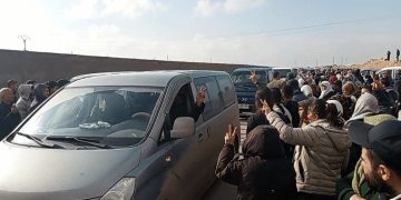 Karwana Şêniyên Cizîrê û Birîndarên Taxên Şêxmeqsûd û Eşrefiyê Gihiştin Hesekê